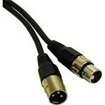 Cablestogo 1m Pro-Audio XLR Cable M/F (80377)